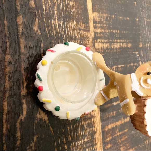 Yankee Candle Accents Yankee Candle Gingerbread Tea Light Holder